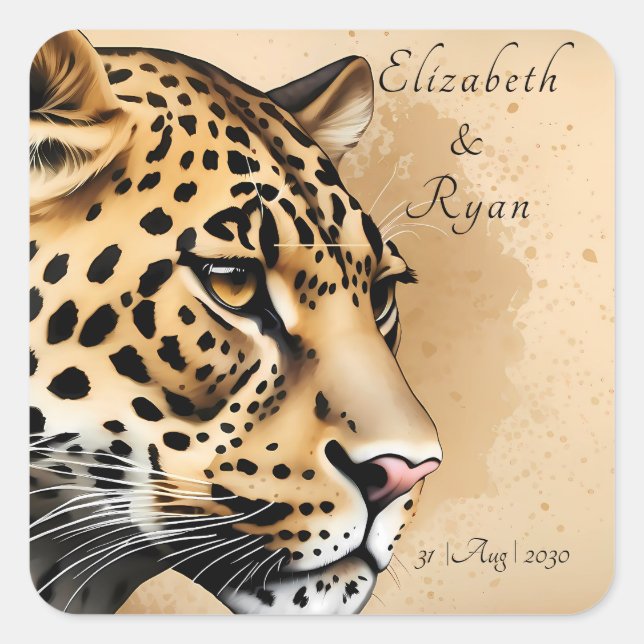 Adesivo Quadrado Inspirado pela natureza (Frente)