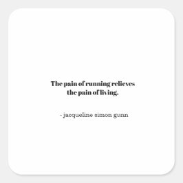 Adesivo Quadrado Inspiration runners 