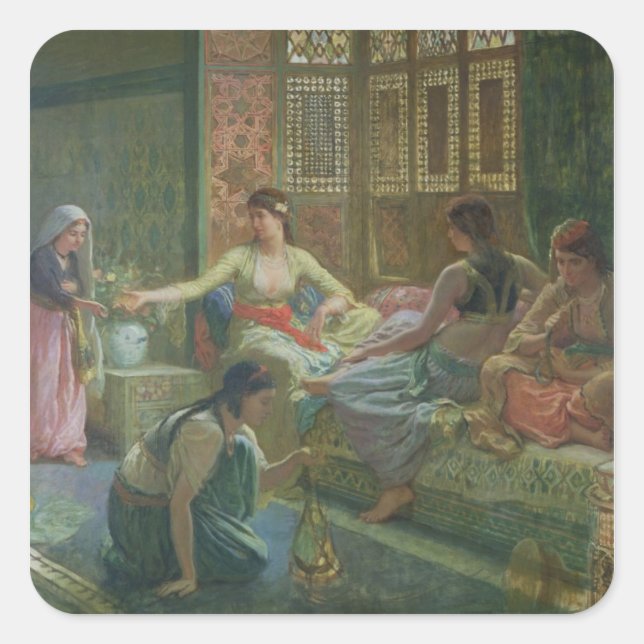 Adesivo Quadrado Interior de um Hamer, c.1865 (Frente)