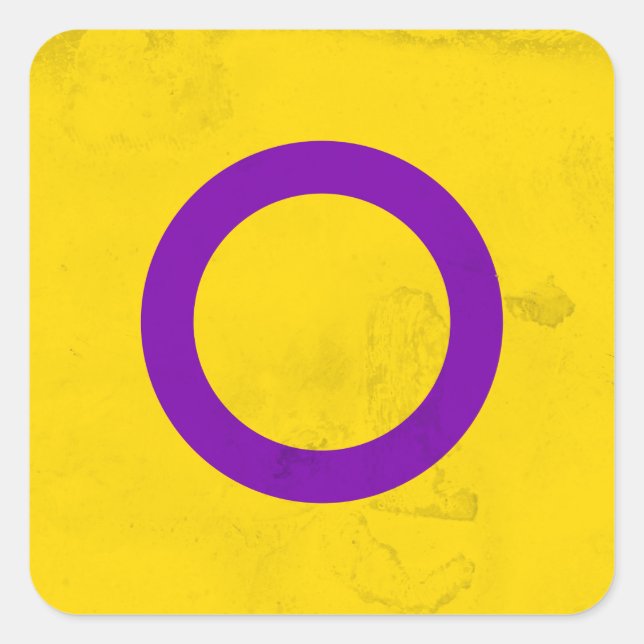 Adesivo Quadrado Intersexo (Frente)