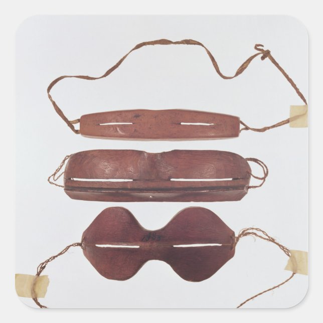 Adesivo Quadrado Inuit sun/snow (Frente)