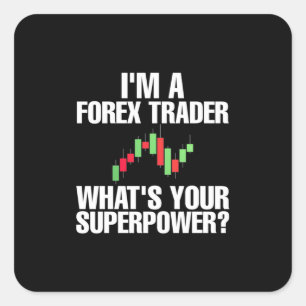 Adesivo Quadrado Investidor Sou Um Forex Trader
