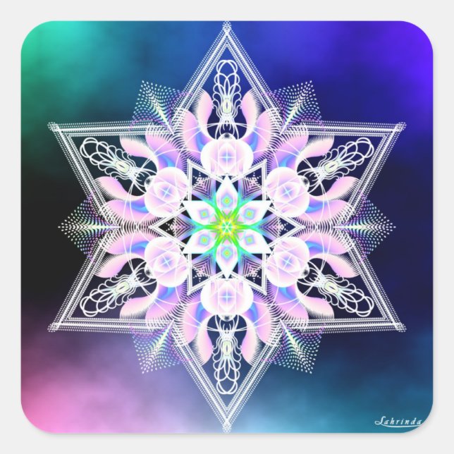 Adesivo Quadrado Invocação (Frente)