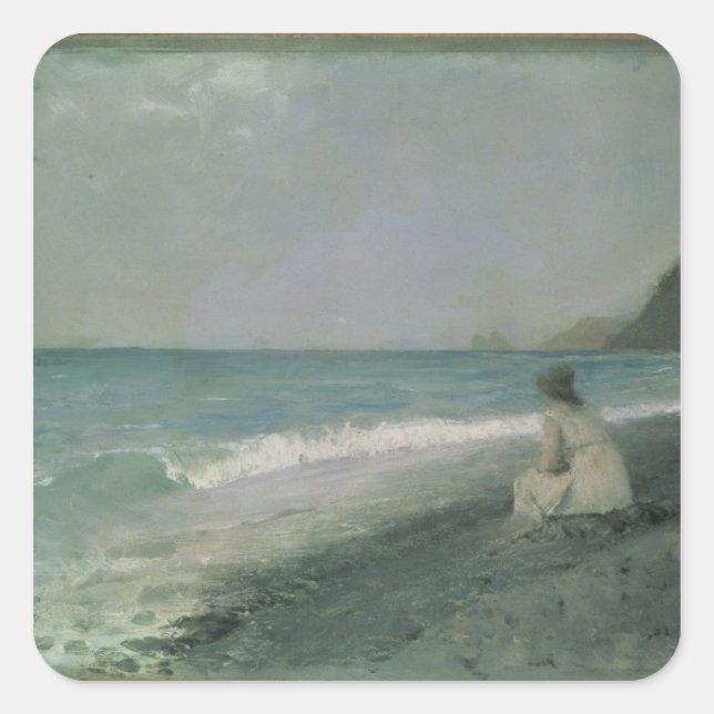 Adesivo Quadrado Iphigenia em Tauris, 1893 (Frente)