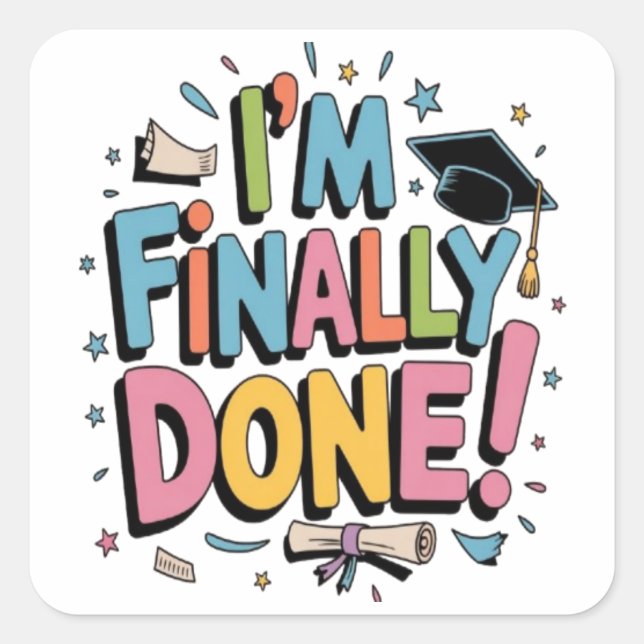 Adesivo Quadrado iPhone / iPad case (Frente)