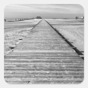 Adesivo Quadrado Ir para a praia