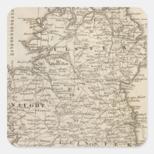 Adesivo Quadrado Ireland