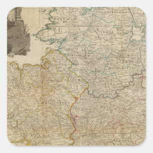 Adesivo Quadrado Ireland composto