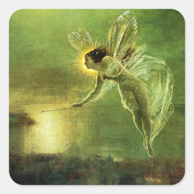 Adesivo Quadrado Iris, Espírito da Noite (Frente)