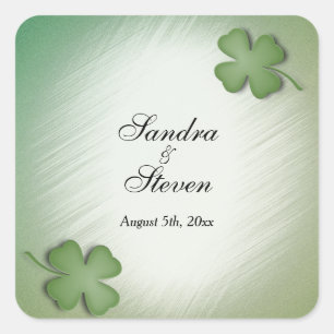 Adesivo Quadrado Irish Dream Wedding