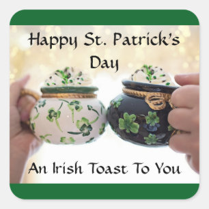 Adesivo Quadrado Irish Toast Sticker