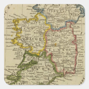 Adesivo Quadrado Irlanda 19