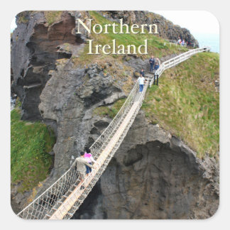 Adesivo Quadrado Irlanda do norte