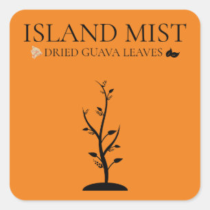 ADESIVO QUADRADO ISLAND MIST DRIED GUAVA LEAVES