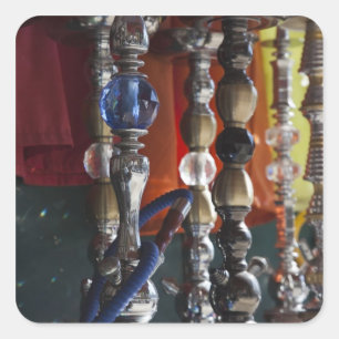 Adesivo Quadrado Israel, Tel Aviv, Jaffa, canalizações de água de s