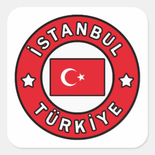 Adesivo Quadrado Istambul Türkiye