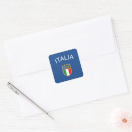 Adesivo Quadrado Italia