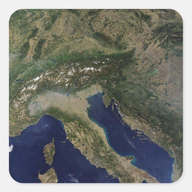 Adesivo Quadrado Itália 2 (Frente)