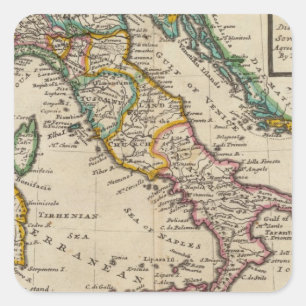 Adesivo Quadrado Itália 9