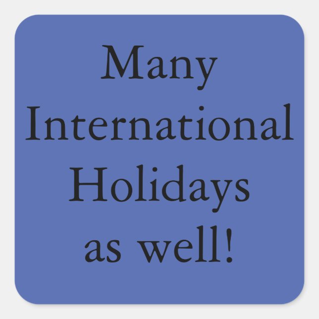 Adesivo Quadrado Item de teste 2 (Frente)