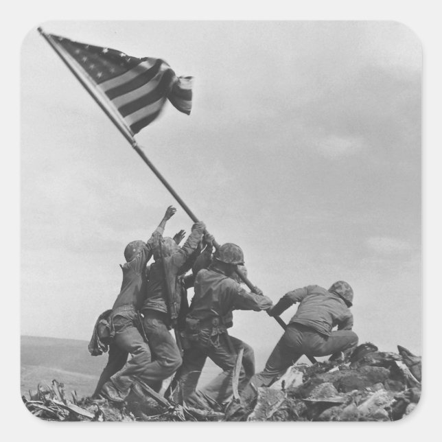 Adesivo Quadrado Iwo Jima (Frente)