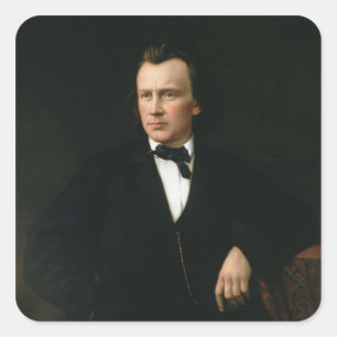 Adesivo Quadrado J. Brahms, c.1860