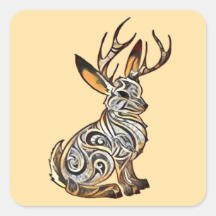 Adesivo Quadrado Jack Catcher Sticker