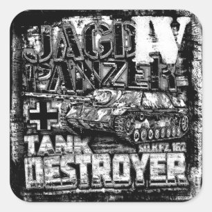Adesivo Quadrado Jagdpanzer IV