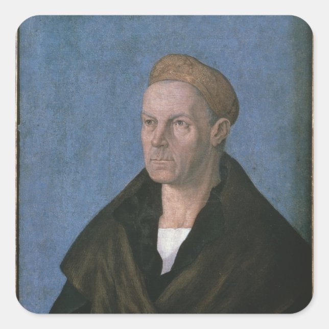 Adesivo Quadrado Jakob Fugger, o Rico (Frente)