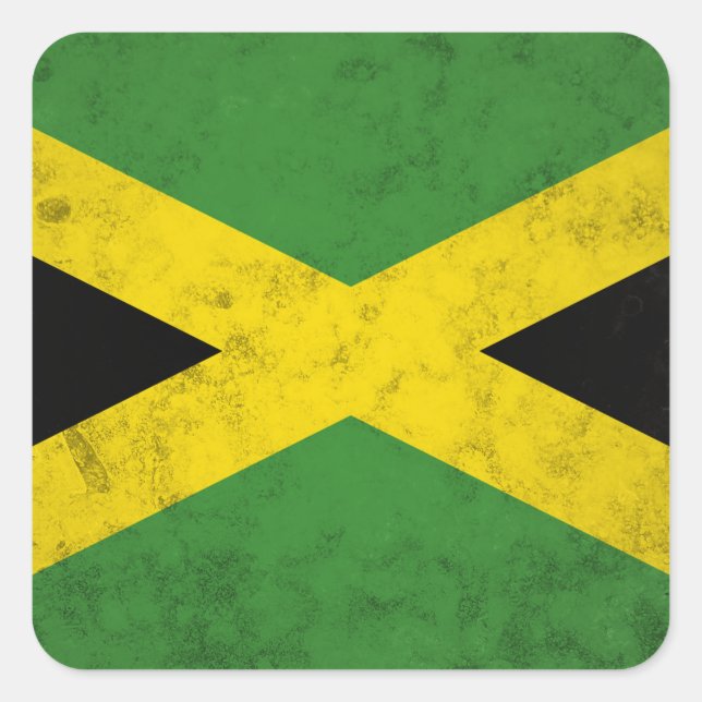 Adesivo Quadrado Jamaica (Frente)