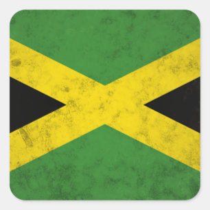 Adesivo Quadrado Jamaica