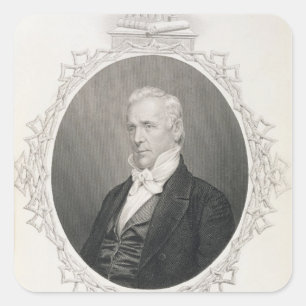 Adesivo Quadrado James Buchanan