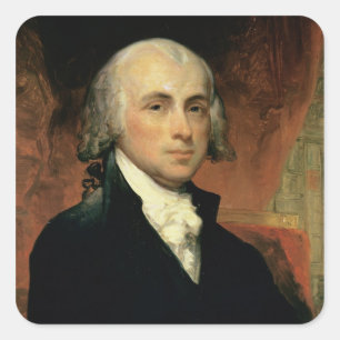 Adesivo Quadrado James Madison 2