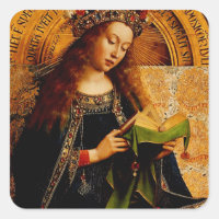 Jan van Eyck - Coleção de Belas Artes da Virgem Ma