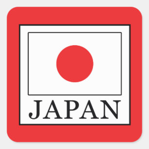 Adesivo Quadrado Japão
