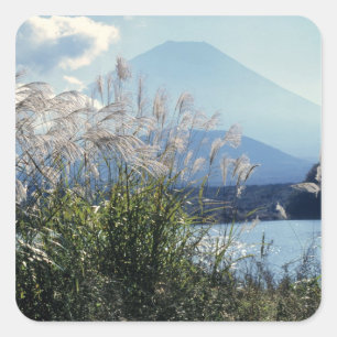 Adesivo Quadrado Japão, Honshu, Pref. Yamanashi, Fuji-Hakone-Izu