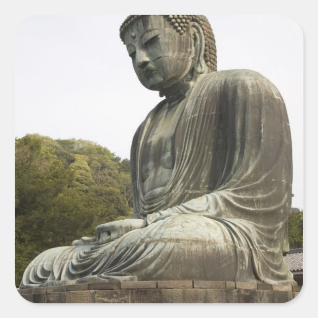 Adesivo Quadrado Japão, Ilha Honshu, Província de Kanagawa, (Frente)