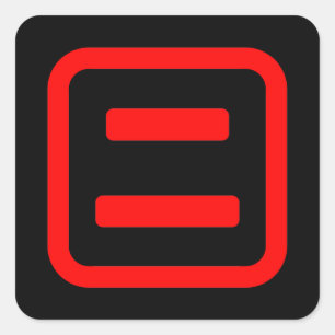 Adesivo Quadrado Japonês Número Dois 二 Fábrica Ni 】 Kanji