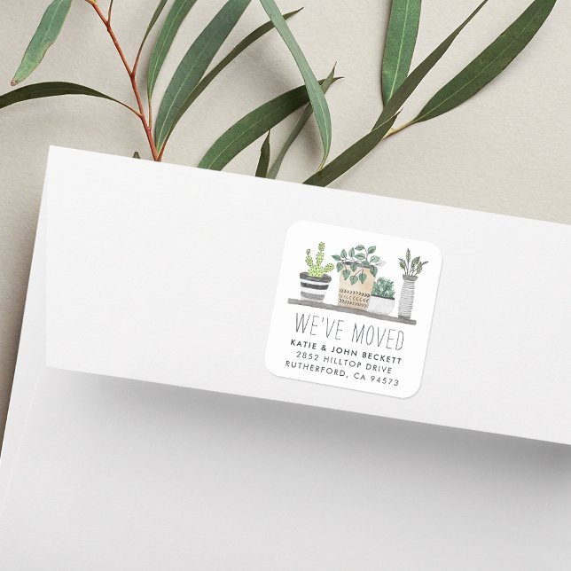 Adesivo Quadrado Jardim Cultivado | Autocolantes móveis (Criador carregado)