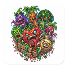 Jardim de Legumes Monstruosos Comédia de Terror Di