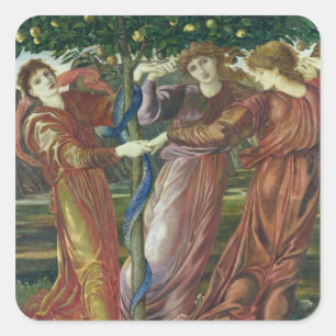 Adesivo Quadrado Jardim dos Hesperides, 1869-73