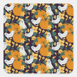 Adesivo Quadrado Jardim Fantástico