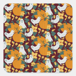 Adesivo Quadrado Jardim Fantástico