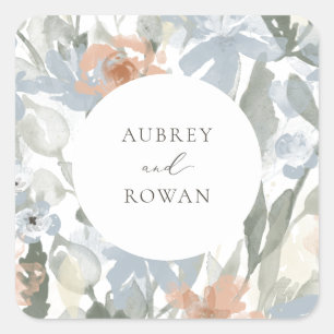 Adesivo Quadrado Jardim Flourado