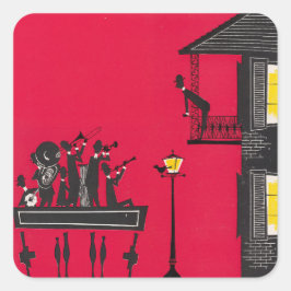 Adesivo Quadrado Jazz