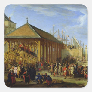 Adesivo Quadrado Jean-Baptiste Colbert Marquês de Seignelay