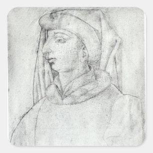 Adesivo Quadrado Jean de France, duque de Touraine