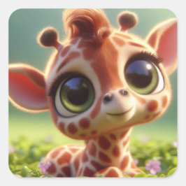 Adesivo Quadrado "Jeffrey"