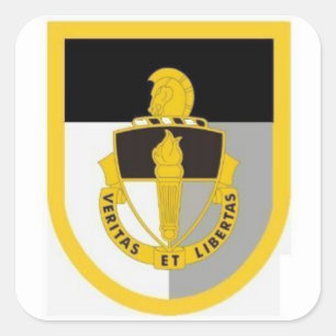 Adesivo Quadrado JFK Special Warfare Training Center Flash Stickers