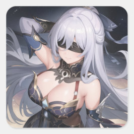 Adesivo Quadrado Jingliu HSR